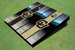 University of Colorado "CU" Field Long Stripe Alternating Themed Cornhole Boards