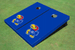 University Of Kansas Jayhawks Royal Blue Matching Solid Cornhole Boards