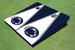 Penn State University Nittany Lions White and Navy Blue Matching Triangle Cornhole Boards