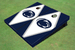Penn State University Nittany Lions  White and Navy Blue Matching Diamond Cornhole Boards