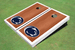 Penn State University Nittany Lions White Rosewood Matching Borders Cornhole Boards