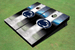 Penn State University Nittany Lions Field Long Stripe Matching White Themed Cornhole Boards