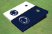 Penn State University Nittany Lions Alternating Solid Cornhole Boards
