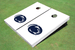 Penn State University Nittany Lions White Matching Solid Cornhole Boards
