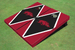 University Of Arkansas  Black and Maroon Matching Diamond Cornhole Boards