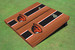 Oregon State University Black Rosewood Matching Long Stripe Cornhole Boards