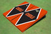 Oregon State University "OSU" Black and Orange Matching Diamond Cornhole Boards
