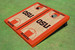 Oregon State University "OSU" Orange Matching Basketball Court Custom Cornhole Board