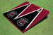 University Of South Carolina Black and Garnet Matching Triangle Cornhole Boards University Of South Carolina Black and Garnet Matching Triangle Cornhole Boards