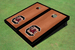University Of South Carolina Black Rosewood Matching Border Cornhole Boards