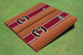 University Of South Carolina Garnet Rosewood Matching Long Stripe Cornhole Boards University Of South Carolina Garnet Rosewood Matching Long Stripe Cornhole Boards