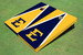 East Tennessee State University E Alternating Triangle Cornhole Boards East Tennessee State University E Alternating Triangle Cornhole Boards