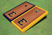 East Tennessee State University E Rosewood Alternating Border Cornhole Boards