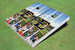 East Tennessee State University E Stadium Long Stripe Themed Cornhole Boards