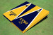 East Tennessee State University ETSU Alternating Triangle Cornhole Boards