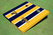 East Tennessee State University ETSU Alternating Long Stripe Cornhole Boards