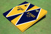 East Tennessee State University ETSU Alternating Diamond Cornhole Boards
