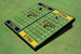 East Tennessee State University ETSU Alternating Football Field Custom Cornhole Boards East Tennessee State University ETSU Alternating Football Field Custom Cornhole Boards