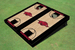 University Of Arkansas Black Matching Basketball Court Custom Cornhole Board University Of Arkansas Black Matching Basketball Court Custom Cornhole Board