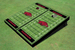University Of Arkansas Black Matching Football Field Custom Cornhole Board University Of Arkansas Black Matching Football Field Custom Cornhole Board