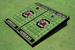 University Of South Carolina Black Matching Football Field Custom Cornhole Boards