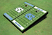 University of North Carolina "UNC" Alternating Football Field Custom Cornhole Boards University of North Carolina "UNC" Alternating Football Field Custom Cornhole Boards