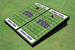 Texas Christian University "TCU" White Matching Football Field Custom Cornhole Boards