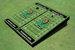 Marshall University Black Matching Football Field Custom Cornhole Boards