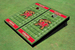 University of Maryland Red Matching Football Field Custom Cornhole Boards University of Maryland Red Matching Football Field Custom Cornhole Boards