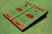 Oklahoma State University Orange Matching Football Field Custom Cornhole Boards