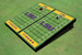Louisiana State University Gold Matching Football Field Custom Cornhole Boards