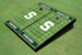 Michigan State University "S" Hunter Matching Football Field Custom Cornhole Boards Michigan State University "S" Hunter Matching Football Field Custom Cornhole Boards