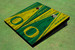 University of Oregon Alternating Wood Look Triangle Cornhole Boards University of Oregon Alternating Wood Look Triangle Cornhole Boards