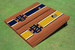 University of Notre Dame Rosewood Alternating Long Stripe Cornhole Boards