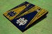 University of Notre Dame Alternating Wood Look Triangle Cornhole Boards