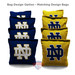 University of Notre Dame Cornhole Bags University of Notre Dame Cornhole Bags