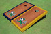 University of Notre Dame "Fighting Irish" Rosewood Alternating Border Cornhole Boards University of Notre Dame "Fighting Irish" Rosewood Alternating Border Cornhole Boards
