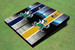 University of Notre Dame "Fighting Irish" Field Long Stripe Alternating Themed Cornhole Boards