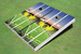 University of Oregon "Wings" Stadium Long Stripe Themed Cornhole Boards
