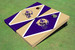 University Of Washington Helmet Alternating Diamond Cornhole Boards