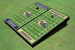 University Of Washington Helmet Alternating Football Field Custom Cornhole Board