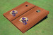 University Of Washington Helmet Solid Rosewood Cornhole Boards