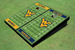 West Virginia University Alternating Football Field Custom Cornhole Boards