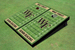 Wake Forest University Gold Matching Football Field Custom Cornhole Boards
