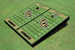University Of Central Florida Gold Matching Football Field Custom Cornhole Board