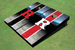 Rutgers University Field Long Stripe Alternating Themed Cornhole Boards