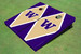 University Of Washington "W" Gold and Purple Matching Diamond Cornhole Boards