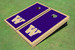 University Of Washington "W" Gold Matching Border Cornhole Boards