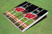 University of Wisconsin Stadium Long Stripe Themed Cornhole Boards