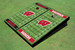 University of Wisconsin Alternating Football Field Custom Cornhole Boards